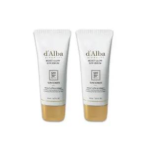 달바 모이스트 글로우 선세럼 30ml 2개 튜브형