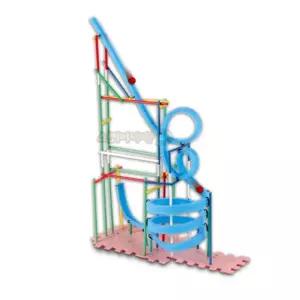 과학교구 장난감 롤러코스터 골드버그 만들기 과학수업 실험실 탐구키트