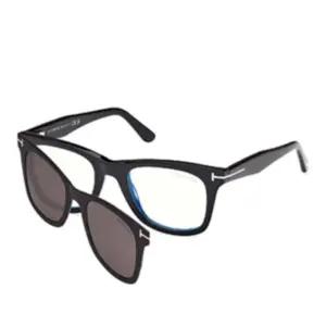 렉탱귤러 렌즈 클립온 선글라스 안경테 FT5970-B 001 50