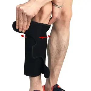 보호 아대 (1 찍찍이 LED-998 헬스용품 종아리 리빙