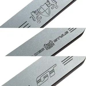 르노 필랑트실버펄 알루미늄 도어스커프/도어실/스텝몰딩