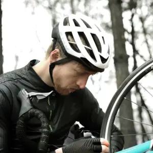 라이딩용 초경량 210g 인몰드형 2-Shell 헬머 자전거 헬멧