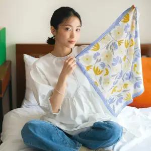 Wpc.손수건 부드러운 라지 손수건 H24-204