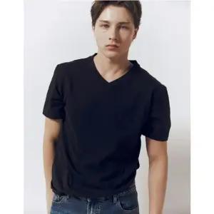 [갤러리아] 26년 남자 브이넥 반팔 티셔츠 면 20수 이너 레이어드 반팔티(026541)