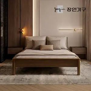 [장인가구]다마 황토볼 온열스프링 보료 수납 서랍 흙침대 Q