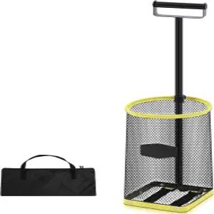 Arrowbash 피클볼 테니스 공 접이식 피커 어퍼 가방 30 휴대용 리트리버 홀더 간편한 수집 보관을 위한 42