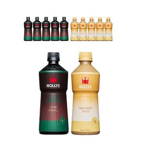 할리스 디카페인 아메리카노 450ml, 6입, 1개 + 바닐라딜라이트 로우슈거 450ml,6입,1개