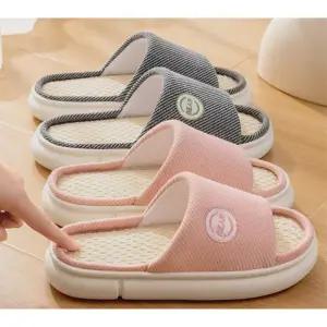 폭신한 편직물 패브릭 깔끔한 거실실내화 신혼부부 층간소음용 발건강 오피스텔 쿵쿵방지