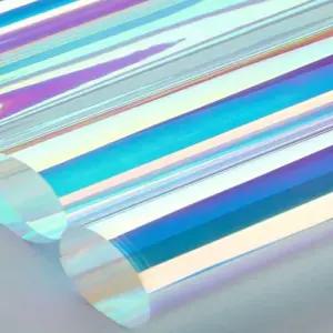 5매입 20x30cm 홀로그램 필름지 블루 공예 만들기 빛