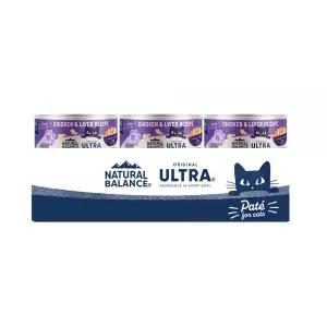 내추럴발란스 고양이 주식캔 오리지날 울트라 닭고기닭간 레시피 파테 85g X24개입 박스