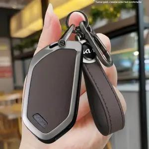 2024 기아 EV5 키 커버 자동차 원격 보호 케이스 새로운 에너지 차량 특수 모델 쉘 가방 액세서리