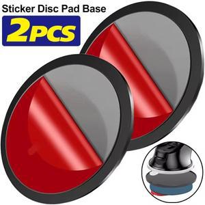 2/1개 차량용 핸드폰 거치대 스티커, 흡착판 접착식 대시보드 마운트 디스크 패드 베이스, GPS 스탠드 홀더