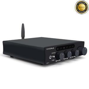 O-NOORUS D4 TPA3255 PFFB 증폭기(HDMI ARC Bluetooth 5.3 포함) 2.1 채널용 USB 광 다중 입력 앰프 서브우