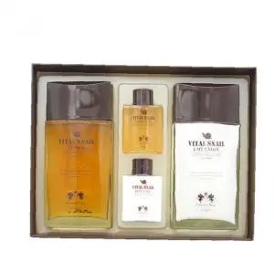 남성 스킨로션 2종 선물세트 달팽이추출물 남자화장품 기초세트 보습 안티에이징