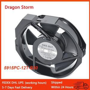 고속 냉각 선풍기 장비  공구 NMB-MAT 5915PC-12T-B30 AC115V 35 W 172x150x38mm 200V 신제품