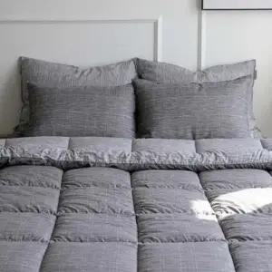 컬러 베개커버 (그레이) 교체용베개커버 대형베개커버 베개커버교체