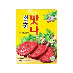 대상 D0S8Z0Z2 쇠고기 맛나 1kg 업소용식자재 조미료 국물요리