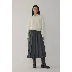 [VOV](김해점) 보브 배색 카라 피케 티셔츠(7116140101)