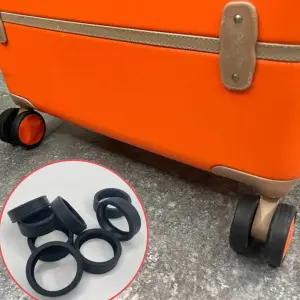 실리콘 캐리어 바퀴 커버 블랙 바퀴슈즈 바퀴보호 캐리어 바퀴 덮개 보호