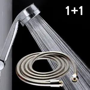 샤워기+샤워호스1.5M 세트 욕실용품 수압상승샤워기 샤워기 샤워호스