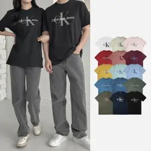 [캘빈클라인]캘빈클라인 남여공용 모노그램 로고 반팔티셔츠