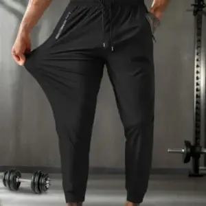 [JED] 운동 쿨링 팬츠 남성 밴딩 여름용 바지 냉감 대형