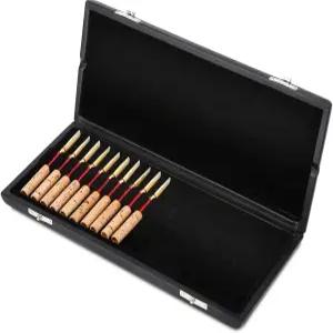 0/2/20 오보에 리드 케이스 나무 퓨 가죽 홀더 박스 3 20 커버