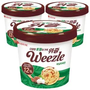 슈팅냉동 위즐 바닐라피칸, 660ml, 3개