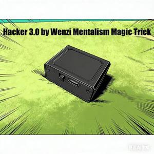 웬지 멘탈리즘 마술 트릭 하이테크 와이파이 휴대폰 예측 효과 인터랙티브 스테이지 클로즈업 소품 해커 3.