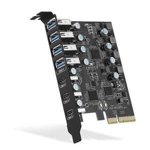 20Gbps 대역폭 7 USB 포트(USB Type-A 포트 4개 및 Type-C 포트 3개 포함), 데스크톱 PC용 PCI Express(PCIe) 확장 카드 지원 PCIe 3.2 Gen 2 카드