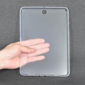 TPU 케이스 삼성 갤럭시 탭 A 9.7 인치 SM-T550 T555 투명 충격 방지 태블릿 소프트 뒷면 커버 보호 쉘 범