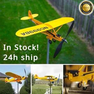 Ins 비행기 윈드 스피너 항공기 바람개비 프로펠러 야외 2024 드랍쉽 모델