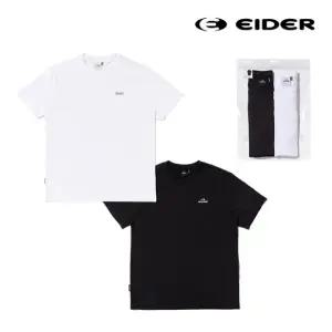 [롯데백화점]아이더 남성 여름 기능성 반팔 2팩 라운드 티셔츠 DMM23291