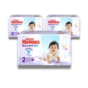 하기스 2026 맥스드라이 에어 밴드 2단계 (공용) 50매 3팩