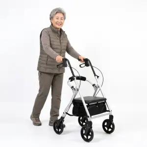 보행보조차 DH-365 실버카 어르신 할머니 유모차 접이식 보행기 노인 쇼핑카