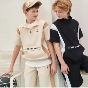 [플레이키즈프로](강남점) (140-170) 나이키 키즈 조던 점프맨 트렉자켓 티셔츠 (N252JK333P)