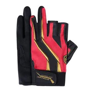 아티누스 AG-080 3컷 장갑 레드 피싱 낚시 글러브