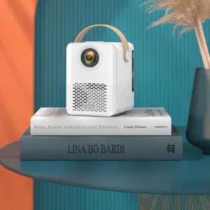 미니 침실 DLP 빔 휴대용 X6 미니빔 가정용 영화