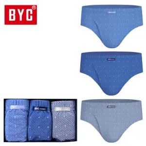 [BYC] MRI1007 BYC인견맥시남성삼각팬티3매입_유색