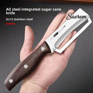 나무 손잡이가 있는 스테인레스 스틸 필러 다기능 과일 및 야채 슬라이서 부드러운 작동 주방 도구