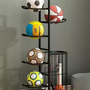 농구공 거치대 정리대 체육관 볼 랙 보관대 공 양면 수납 스탠드 선반 보관 강당 라켓