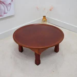 [향림공예]원형 밥상 510 남원 접이식 교자상 1인용 찻상 다과상