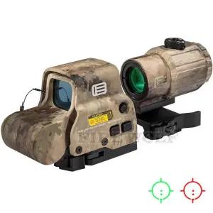 EXPS 558 탄색 사이트 충전기 홀로그램 서바이벌 워리어 은막 샌드