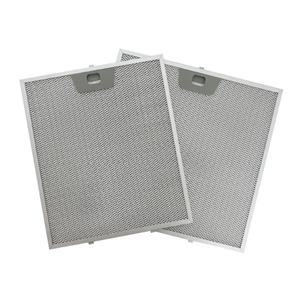 다루구 GE JVW5361EJ1ES용 WB02X24871 레인지 후드 그리스 필터 스테인리스 스틸 302 300 8/254 8mm 2개입