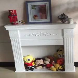 북유럽 벽난로 콘솔 현관 복도 테이블 장식 복고풍