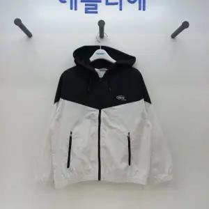 [에꼴리에]유니 모노 배색 후드 점퍼(24B0104 WT)_CJ