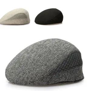 중년남성 여름 린넨 헌팅캡 어르신 할아버지 아빠모자