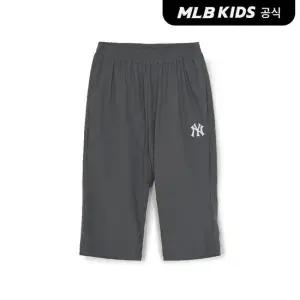 [MLB키즈 공식]26SS 스포티브 트리코트 메쉬배색 7부 팬츠 NY (Grey) 7ASMB0263-50GRS