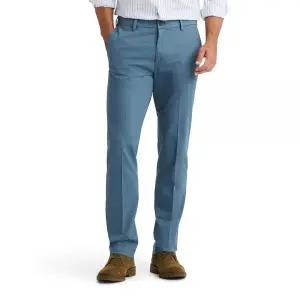 Dockers 남성용 슬림핏 시그니처 아이언 프리 카키 스테인 디펜더 팬츠 팀버울프. [호환]