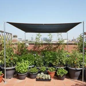 90 블랙 차광막 2mx2m타프 옥상타프 그늘막 타프 천막 비닐하우스 미니 야외